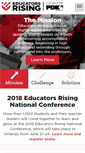 Mobile Screenshot of educatorsrising.org
